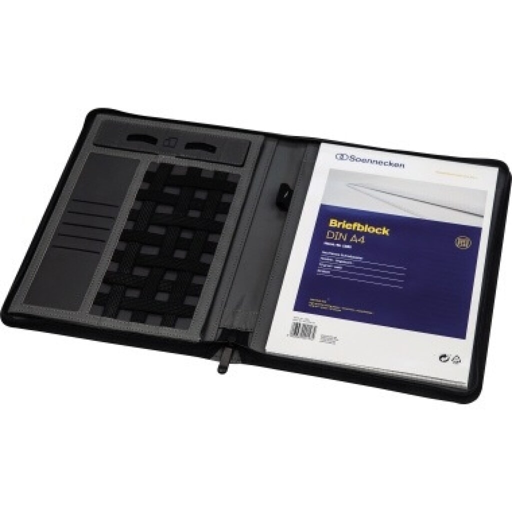 Produktabbildung: Soennecken Schreibmappe 5161 A4 anthrazit