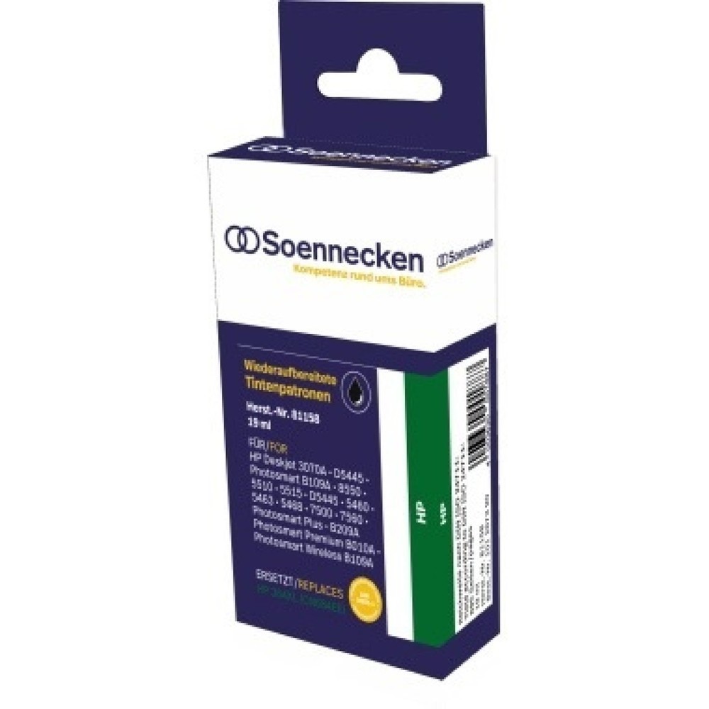 Produktabbildung Nr. 1: Soennecken Tintenpatrone 81158 wie HP CN684EE 364XL schwarz