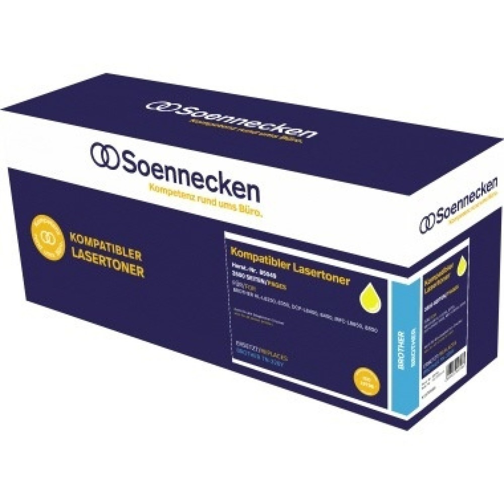 Produktabbildung: Soennecken Toner 85049 wie Brother TN326Y gelb