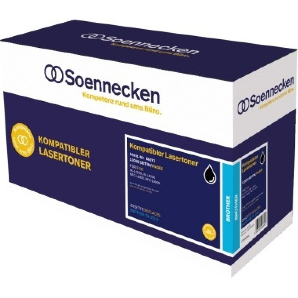 Produktabbildung: Soennecken Toner 84073 wie Brother TN3512 schwarz