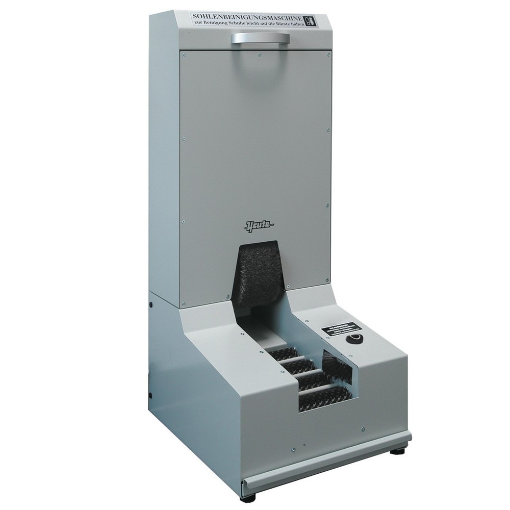 Produktabbildung: Heute Sohlenreinigungsmaschine Solamat 100, inkl. Oberlederbürste, achat-grau