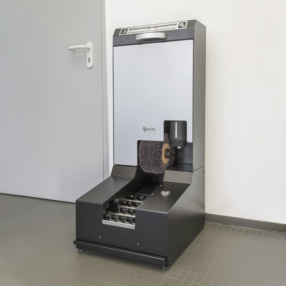 Produktabbildung Nr. 2: Heute Sohlenreinigungsmaschine Solamat 150 Shine, inkl. Politurspender, schwarz