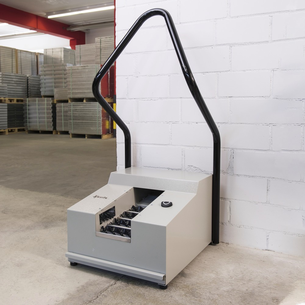 Produktabbildung Nr. 2: Heute Sohlenreinigungsmaschine Solamat 90, achat-grau