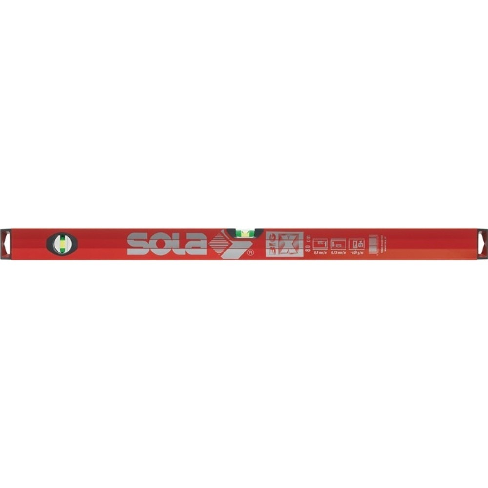 Produktabbildung Nr. 1: SOLA Wasserwaage BIG X 40cm Alu.rot ± 0,5mm/m