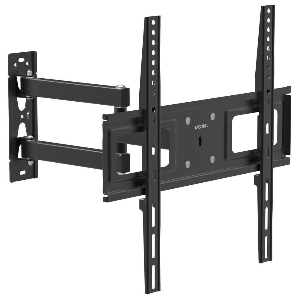Imagen del producto: Soporte de pared VCM B-SN 400 giratorio, inclinable, negro