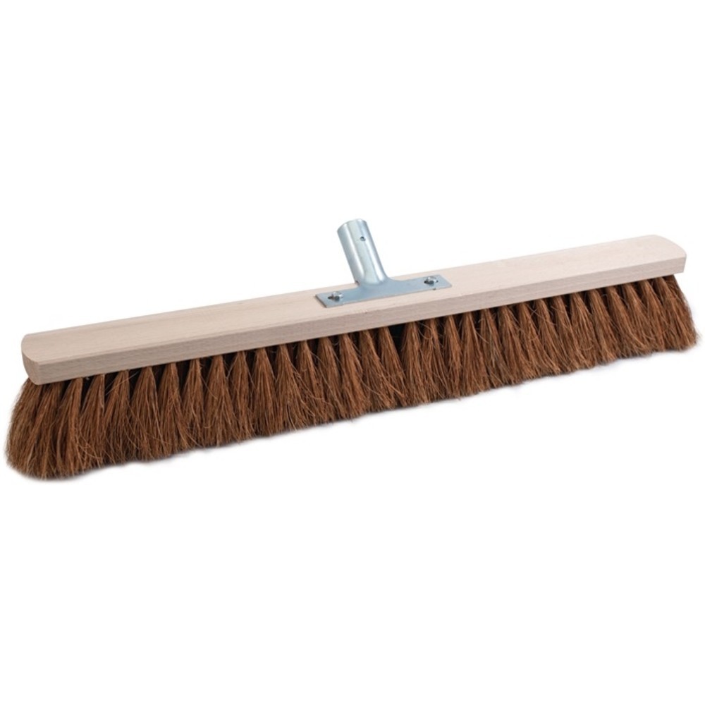 Produktabbildung Nr. 2: SOREX Besen Kokos L.600mm m.Metallstielhalter Flachholz