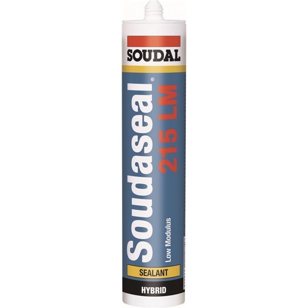Produktabbildung: SOUDAL Hybridpolymerdichtstoff SOUDASEAL 215 LM weiß 290 ml Kartusche