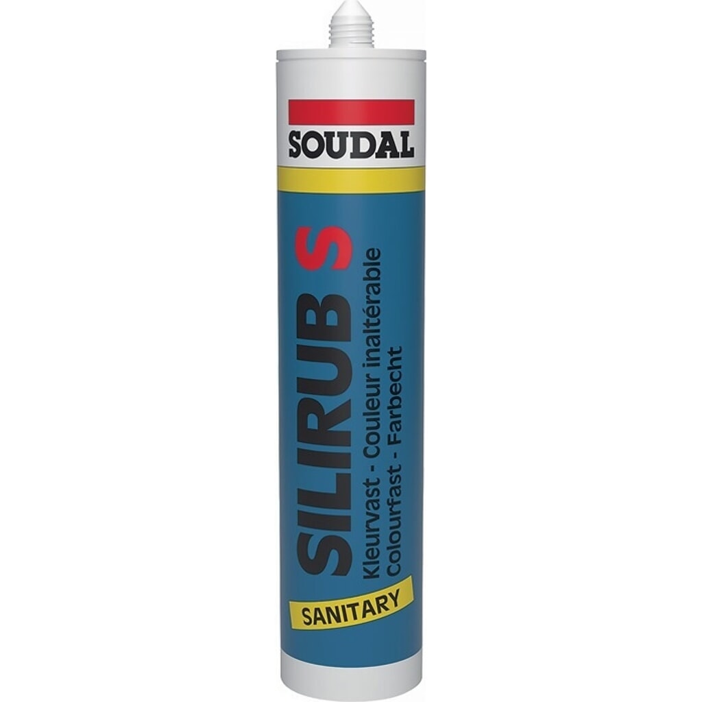 SOUDAL Sanitärsilikon Silirub S