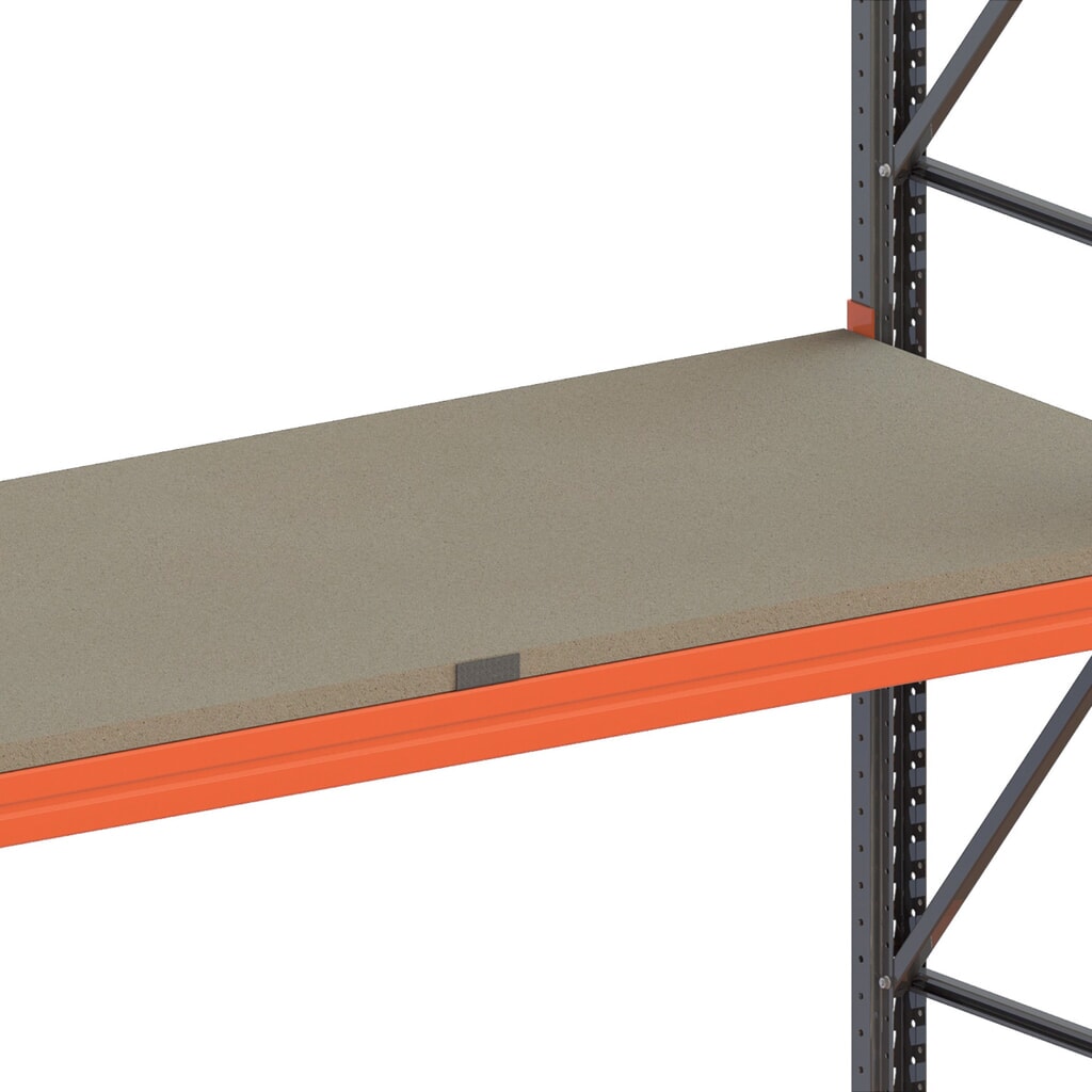 Produktabbildung Nr. 2: Spanplattenboden für META Palettenregal MULTIPAL, BxT 3.600 x 1.100 mm