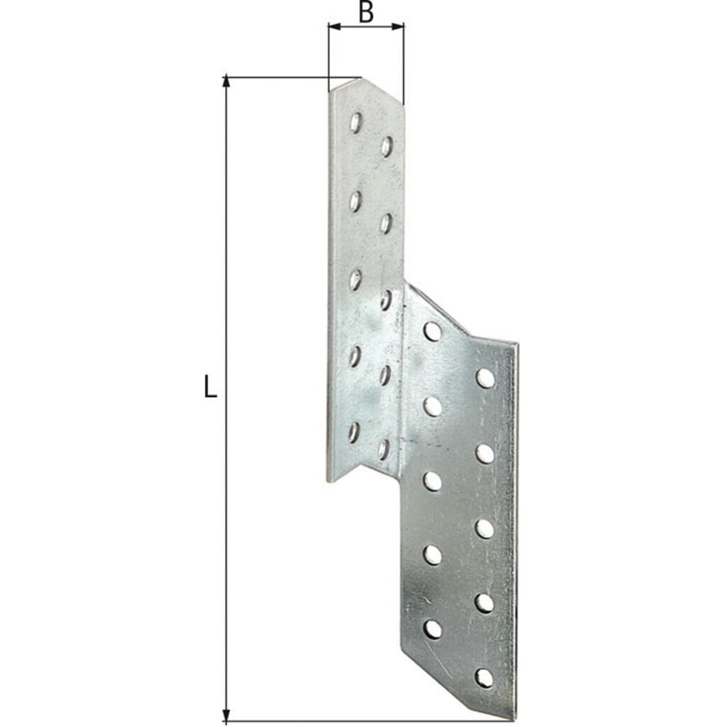 Sparrenpf.Ank.ETA-08/0170 L/R 170x32x2mm GAH Produktabbildung: Sparrenpf.Ank.ETA-08/0170 L/R 170x32x2mm GAH