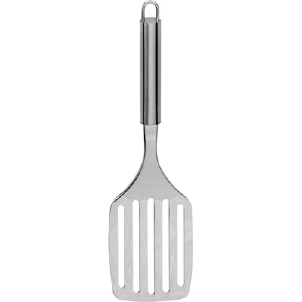 Illustration du produit: Spatule à viande fendue Stalgast, manche rond, longueur 32 cm