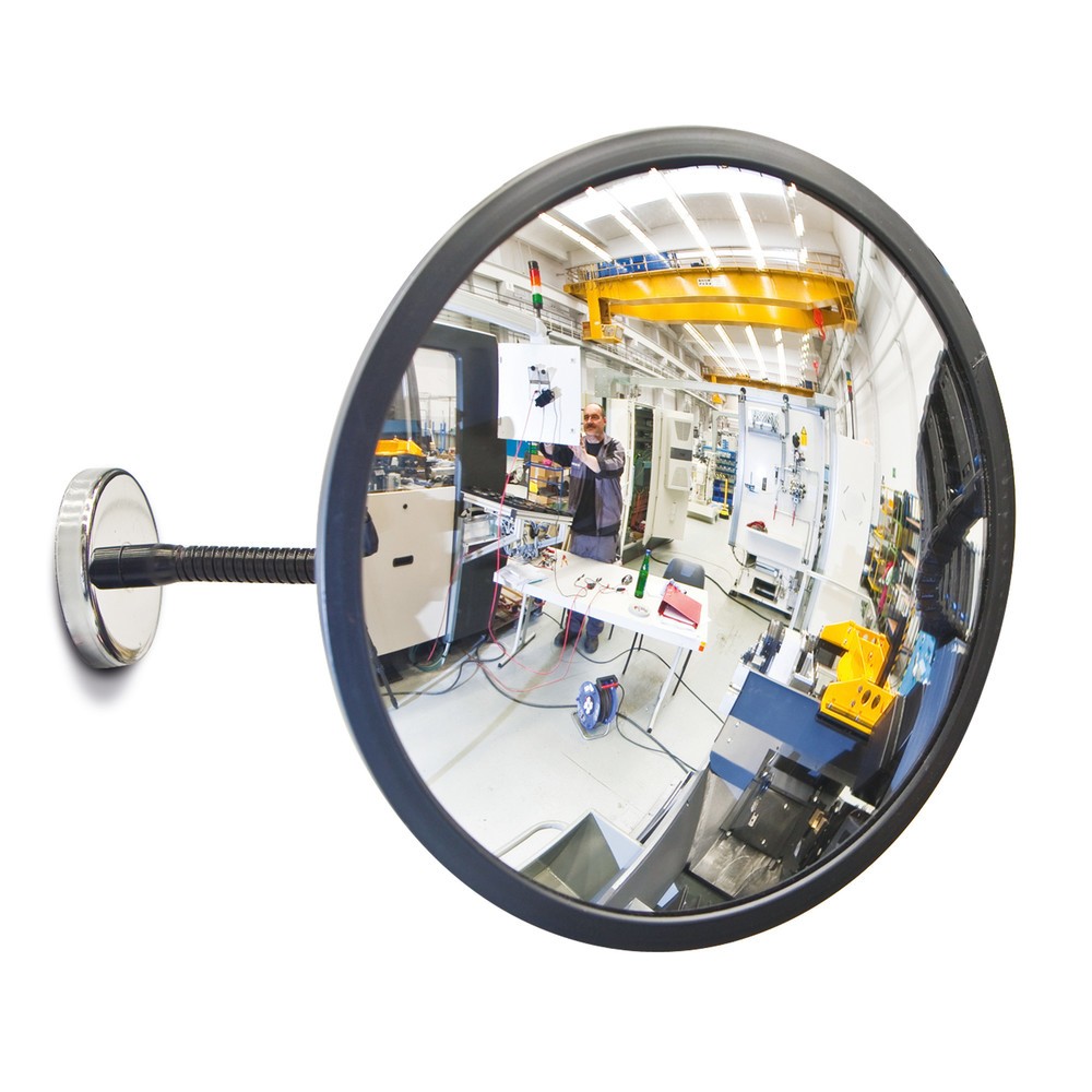 Immagine del prodotto: Specchio ad ampio angolo DETEKTIV, supporto magnetico, Ø 300 mm