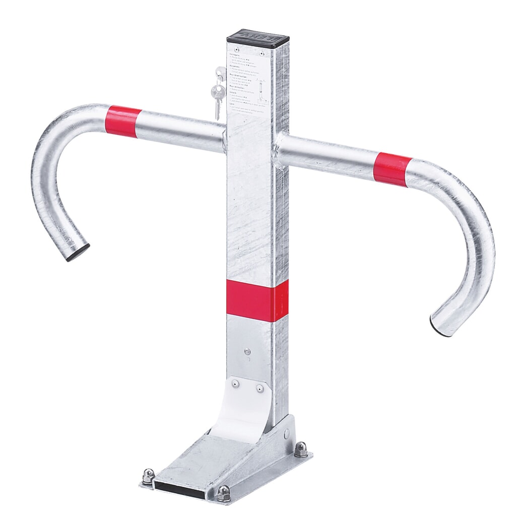 URBANUS Sperrbügel Flexibel, Neigung bis 45°, Höhe 600 mm Produktabbildung: URBANUS Sperrbügel Flexibel, Neigung bis 45°, Höhe 600 mm