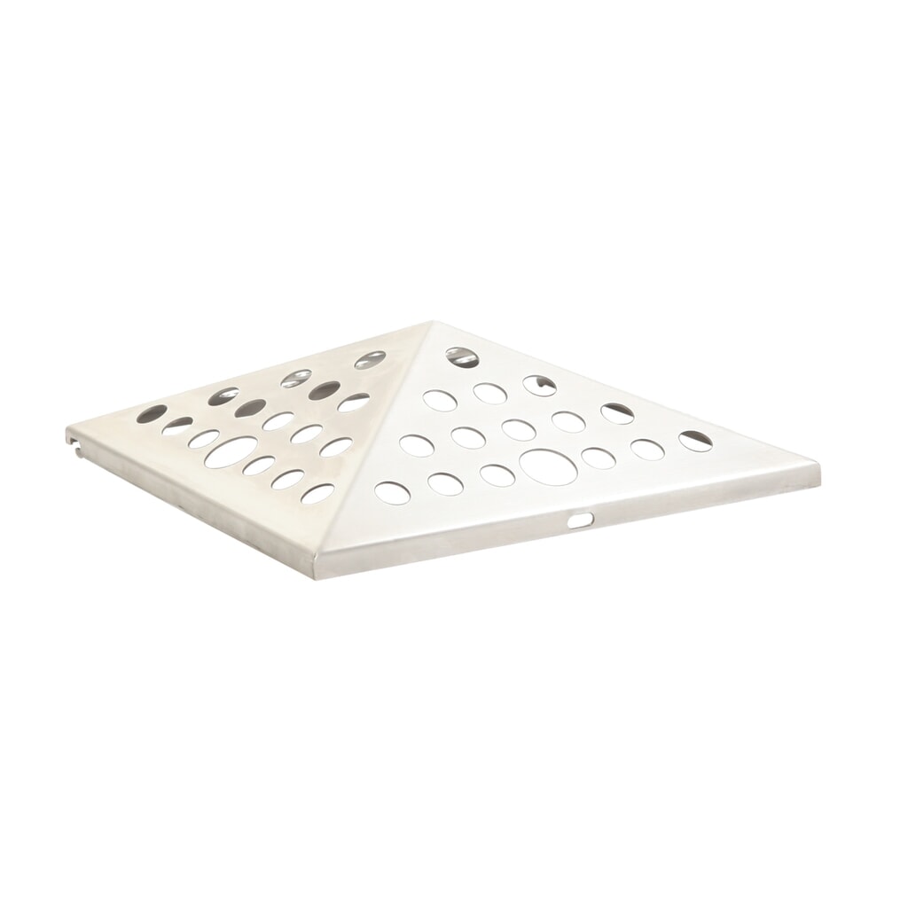 Produktabbildung: Spitzabdeckung für Ascher-Abfall-Kombination Pyramide, offen