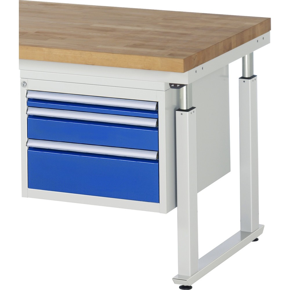 Obrázek produktu: Spodní kontejner RAU adlatus, VxŠxH 440 x 580 x 650 mm, 3x zásuvka 1 x 60, 1 x 120, 1 x 180 mm