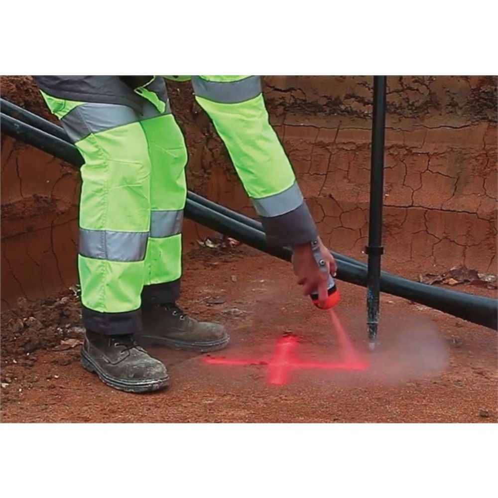 N° de l'image du produit 2 : Traceur de chantier FLUO TP vert fluo 500 ml bombe aérosol SOPPEC