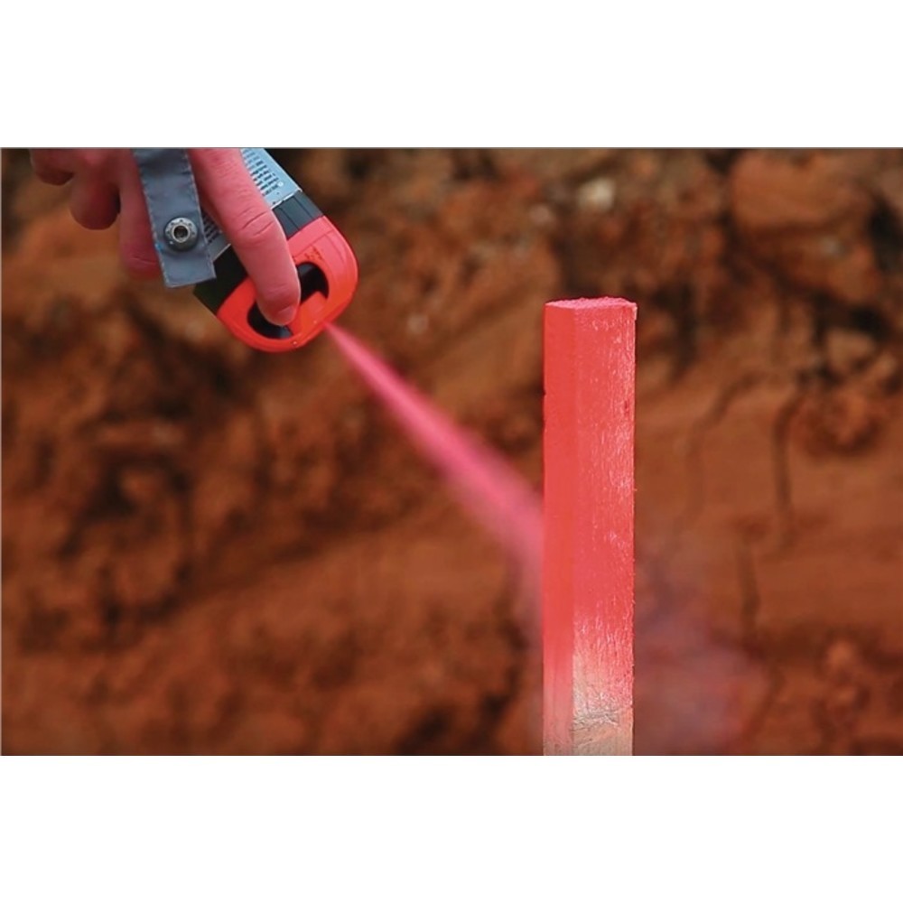 N° de l'image du produit 3 : Traceur de chantier FLUO TP vert fluo 500 ml bombe aérosol SOPPEC