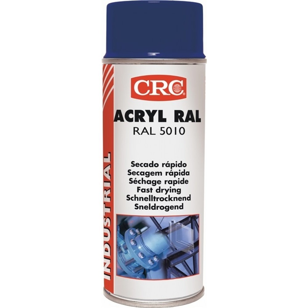 Illustration du produit: Protection de peinture CRC peinture peinture acrylique noir jais ma RAL 9005 pulvérisateur 400ml