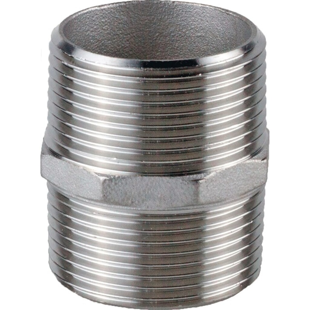 SPRINGER Doppelnippel, 340, 6-kant, NPS=1/2 ″, L 35 mm Produktabbildung: SPRINGER Doppelnippel, 340, 6-kant, NPS=1/2 ″, L 35 mm