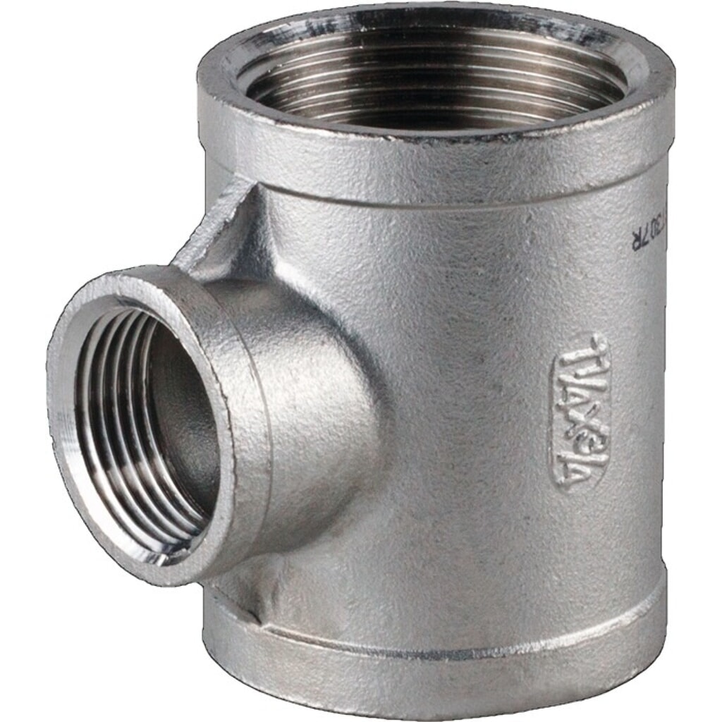 Produktabbildung: SPRINGER T-Stück EN 10226-1, 307R, Innengewinde reduziert, NPS=1 ″ NPS2 3/4 ″