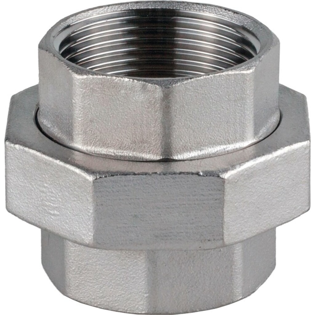 SPRINGER Verschraubung I/I flach, 311, NPS=1 ″, L 49 mm L1=17 mm L2=16 mm Produktabbildung: SPRINGER Verschraubung I/I flach, 311, NPS=1 ″, L 49 mm L1=17 mm L2=16 mm