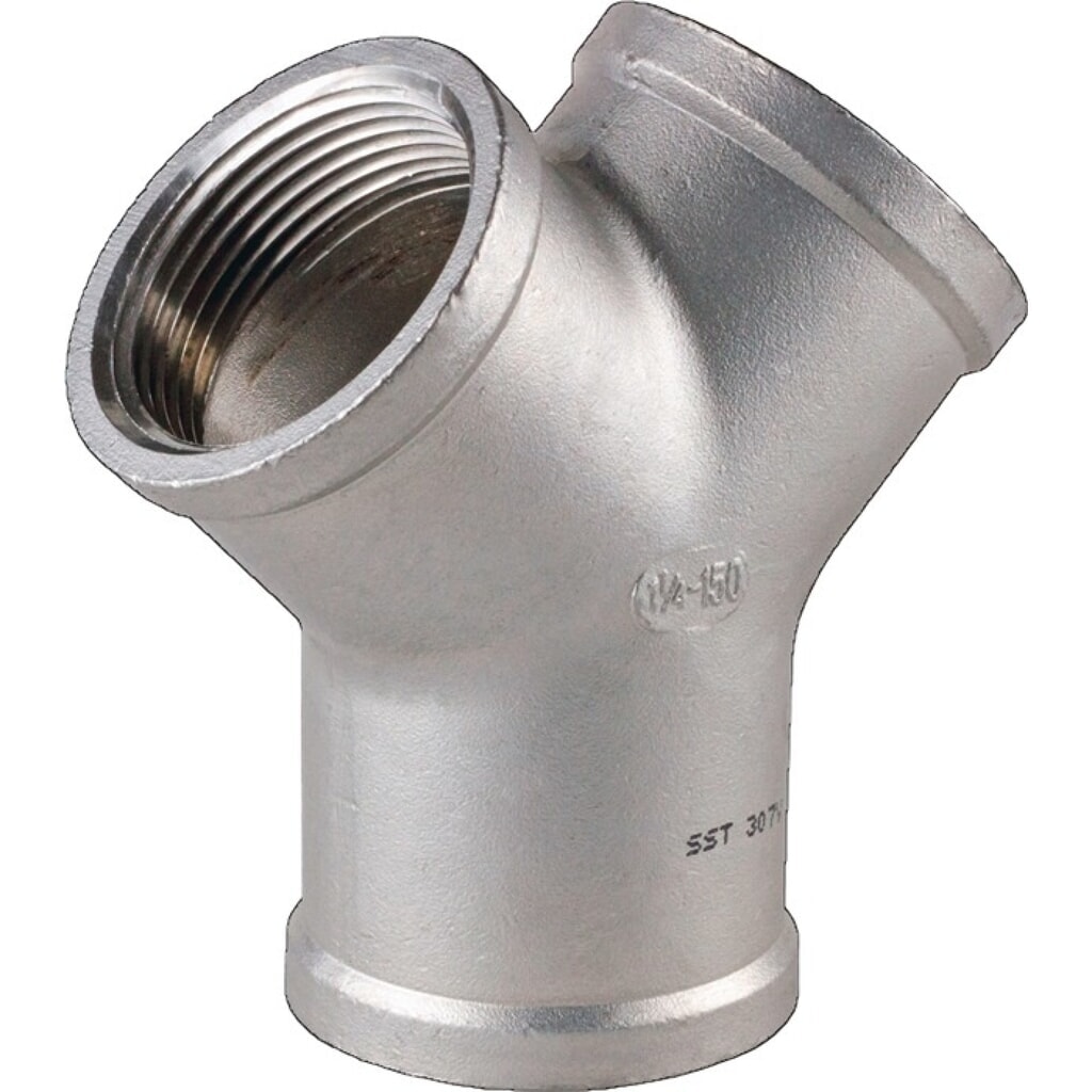 SPRINGER Y-Stück EN 10226-1, 307Y, Innengewinde, NPS=1 ″ Produktabbildung: SPRINGER Y-Stück EN 10226-1, 307Y, Innengewinde, NPS=1 ″