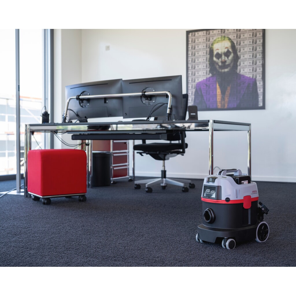 Produktabbildung Nr. 13: SPRiNTUS Akku-Bürostaubsauger Era iGo Zero, mit 5 Ah Akkus und Ladegerät
