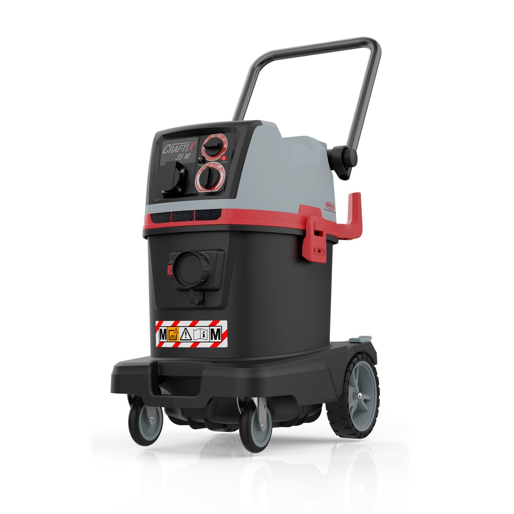 Produktabbildung: SPRiNTUS Sicherheitssauger CraftiX, 1.200 W, für gefährliche Stäube, Behälter 35 l, Staubklasse M