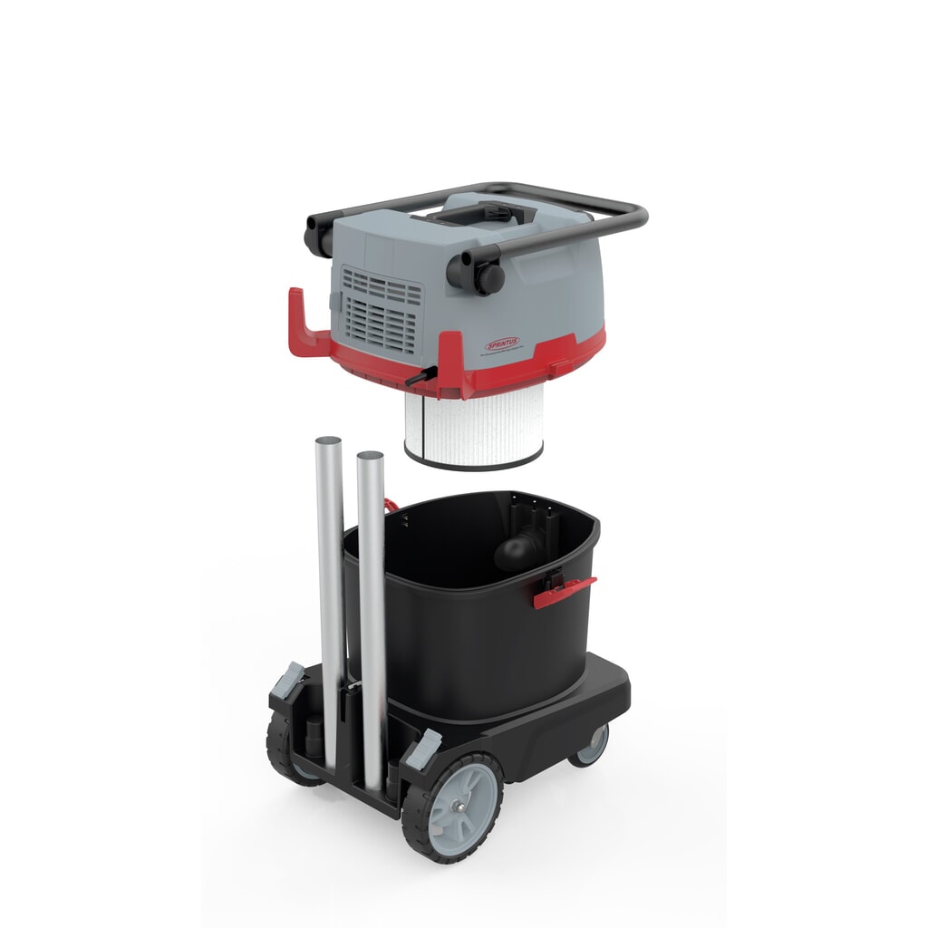 Produktabbildung Nr. 3: SPRiNTUS Sicherheitssauger CraftiX, 1.200 W, für gefährliche Stäube, Behälter 35 l, Staubklasse M