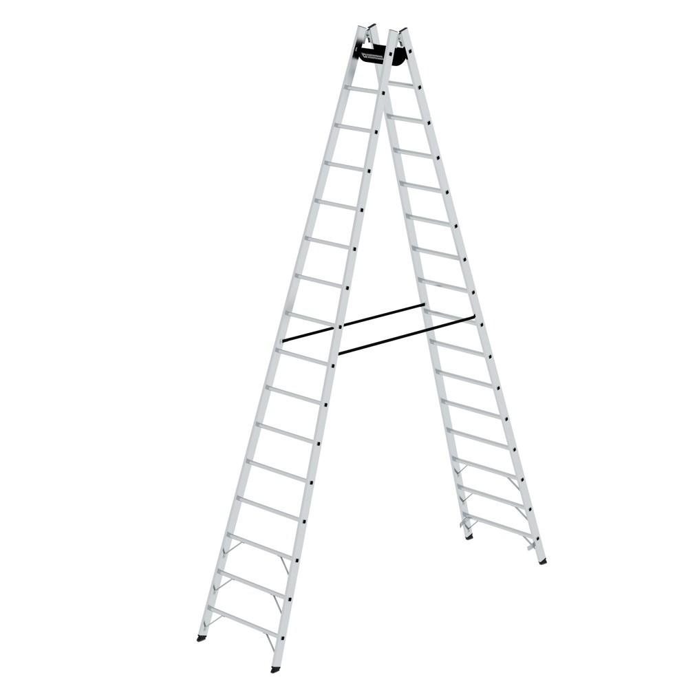 Produktabbildung Nr. 1: Sprossen-Stehleiter 2x16 Sprossen