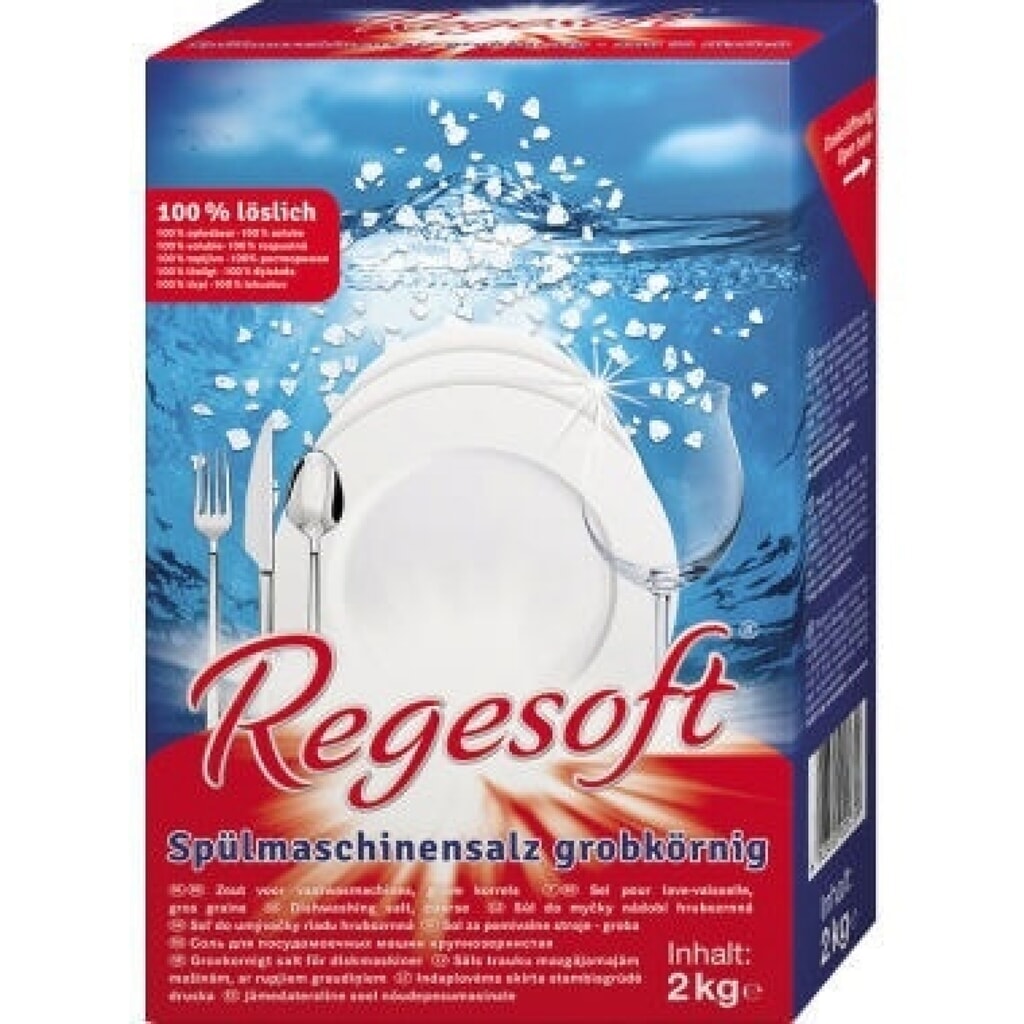 REGESOFT Spülmaschinensalz 55120 grob 2kg Produktabbildung: REGESOFT Spülmaschinensalz 55120 grob 2kg