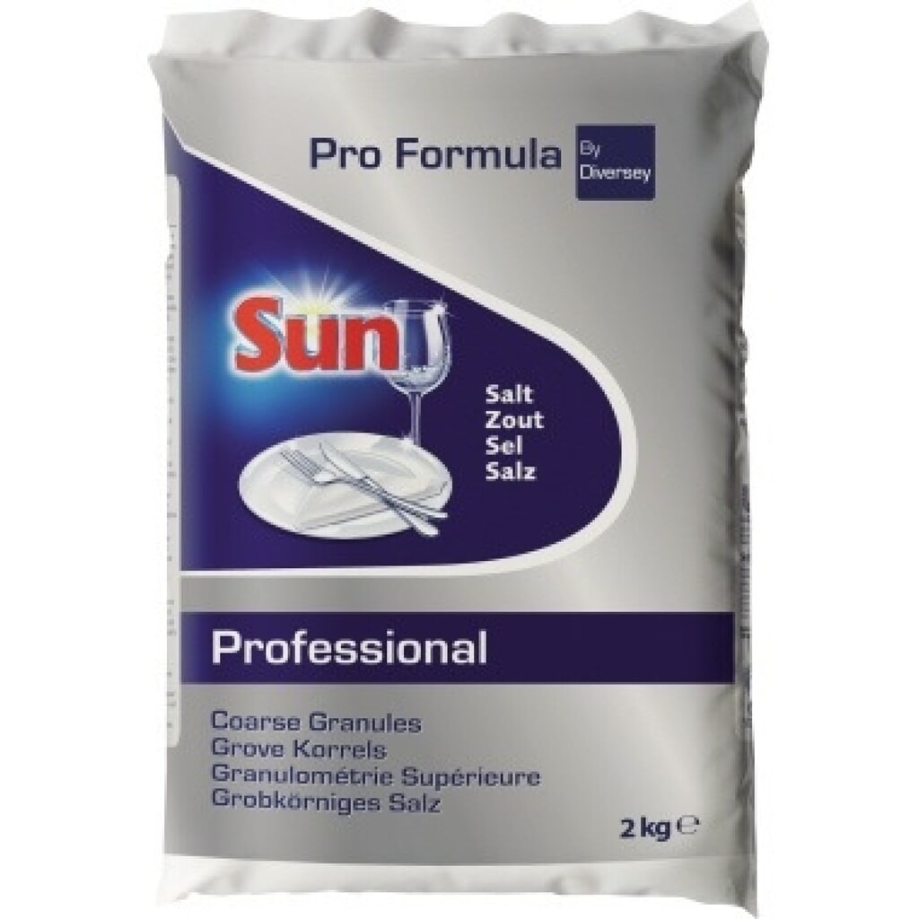 SUN Spülmaschinensalz 100848994 grobkörnig 2kg Produktabbildung: SUN Spülmaschinensalz 100848994 grobkörnig 2kg