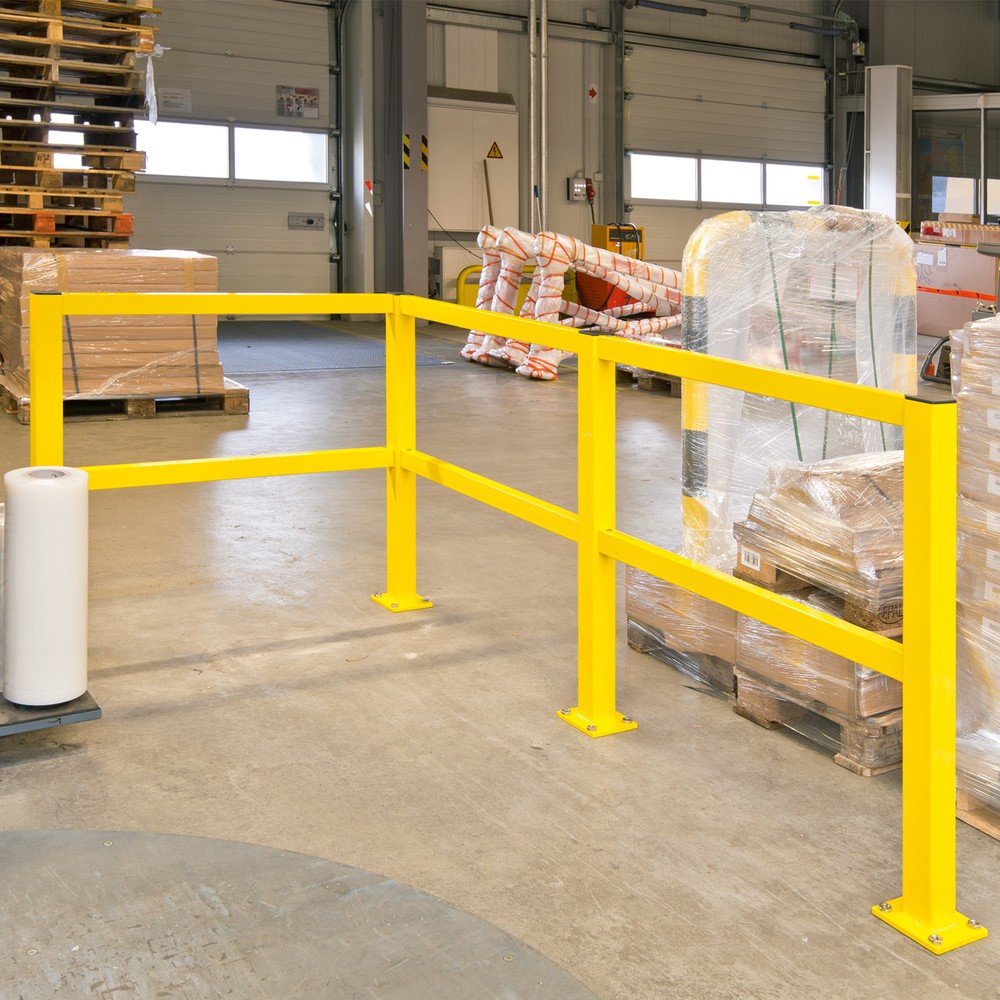 Productafbeelding nr. 7: Veiligheidshek S-Line, binnen, begin-/eindpaal, hoogte 1.000 mm