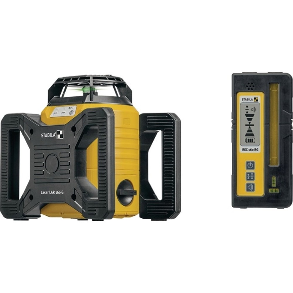 Produktabbildung: Stabila Rotationslaserset LAR 160 G, 600 m, 4-teilig
