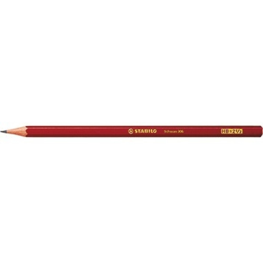 Produktabbildung: STABILO Bleistift Swano 306/HB rot
