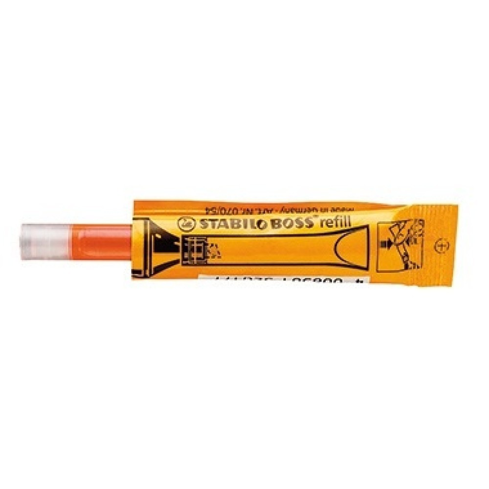 Produktabbildung Nr. 1: STABILO Nachfüllpatrone BOSS refill 070/54 für BOSS ORIGINAL 3ml orange