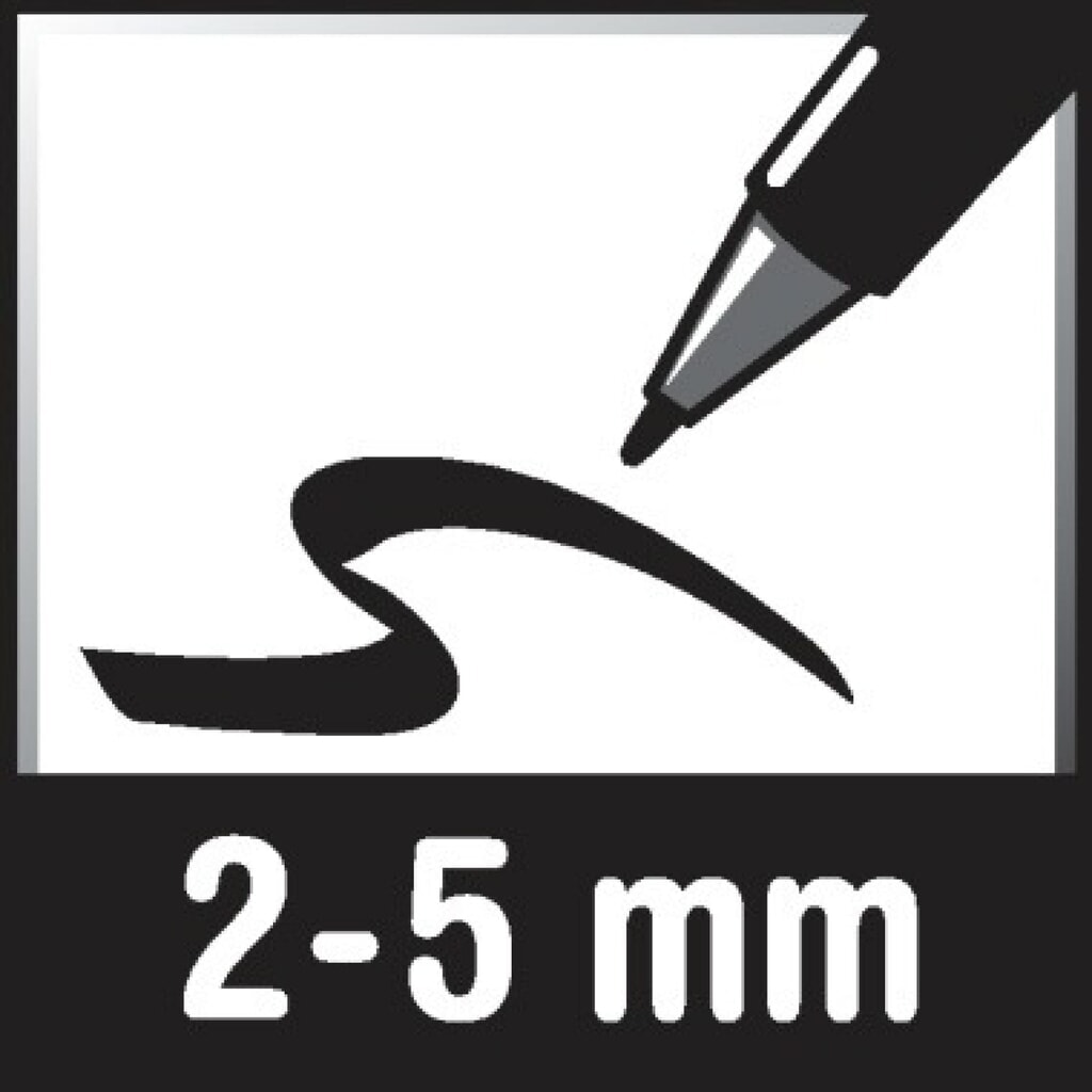 Produktabbildung Nr. 2: Schneider Boardmarker Maxx 293 129301 2+5mm Keilspitze schwarz