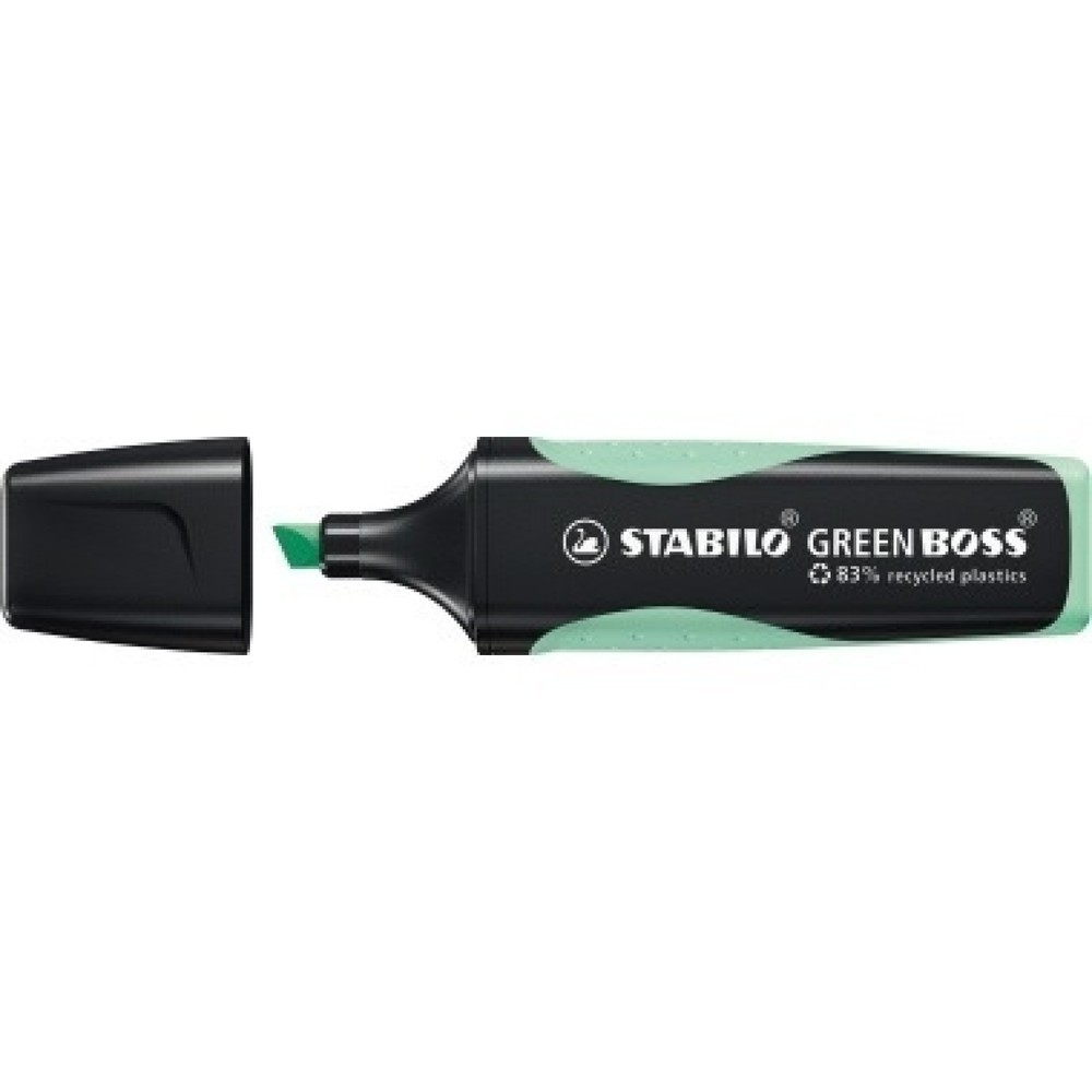 Produktabbildung: STABILO Textmarker GREEN BOSS 6070/116 2-5mm pastell minz