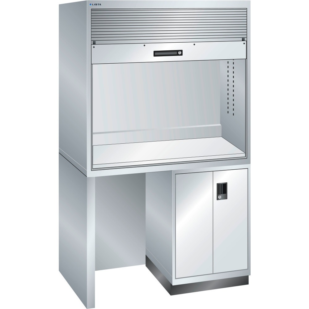 Zdjęcie produktu: Stacja jakości LISTA 2x36x36E, (szer. x gł. x wys.) 1434 x 725x 2100 mm, D / Schuko, jasnoszara