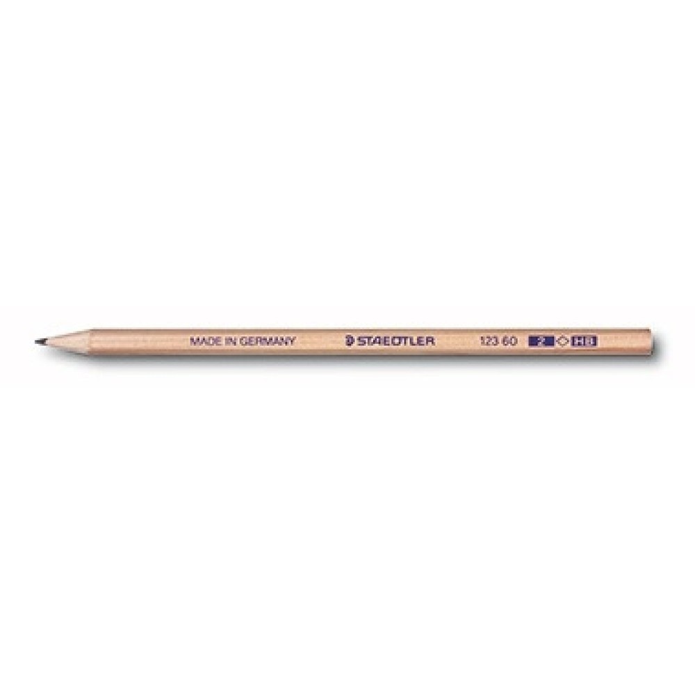 Produktabbildung: STAEDTLER Bleistift 123 60-2 HB natur