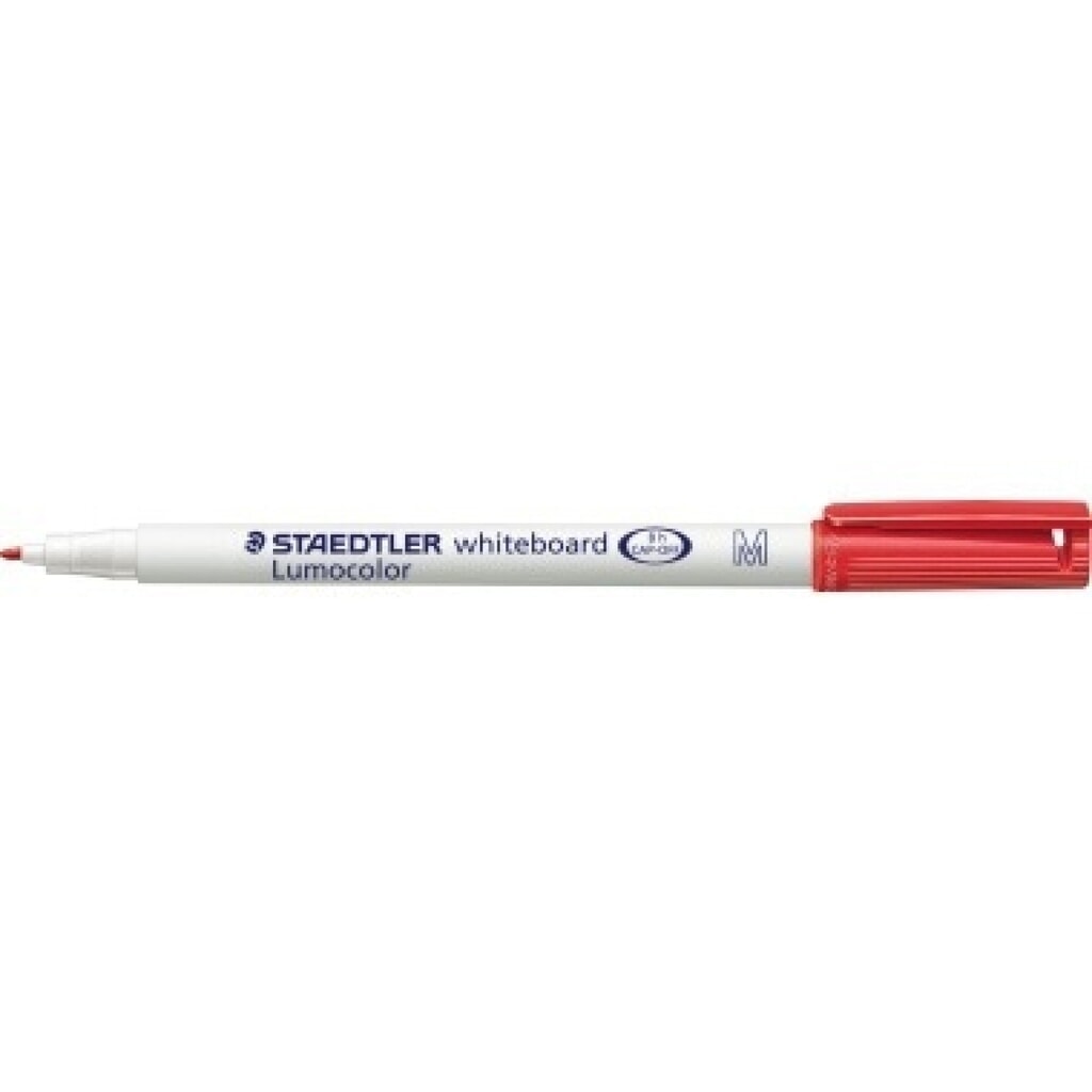 STAEDTLER Whiteboardmarker Lumocolor 301-2 1mm rot Produktabbildung: STAEDTLER Whiteboardmarker Lumocolor 301-2 1mm rot