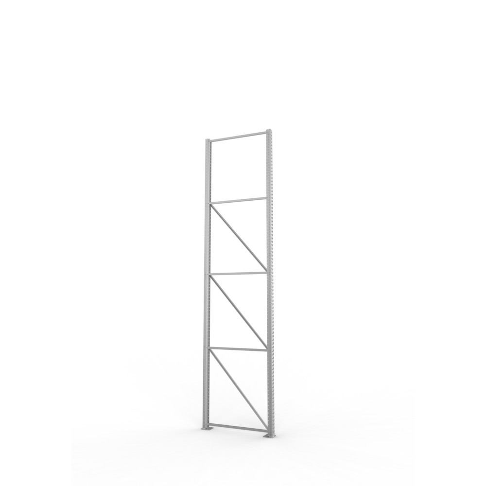 Produktabbildung: Ständerrahmen 85/20 für META Palettenregal MULTIPAL, Höhe 4.400 mm