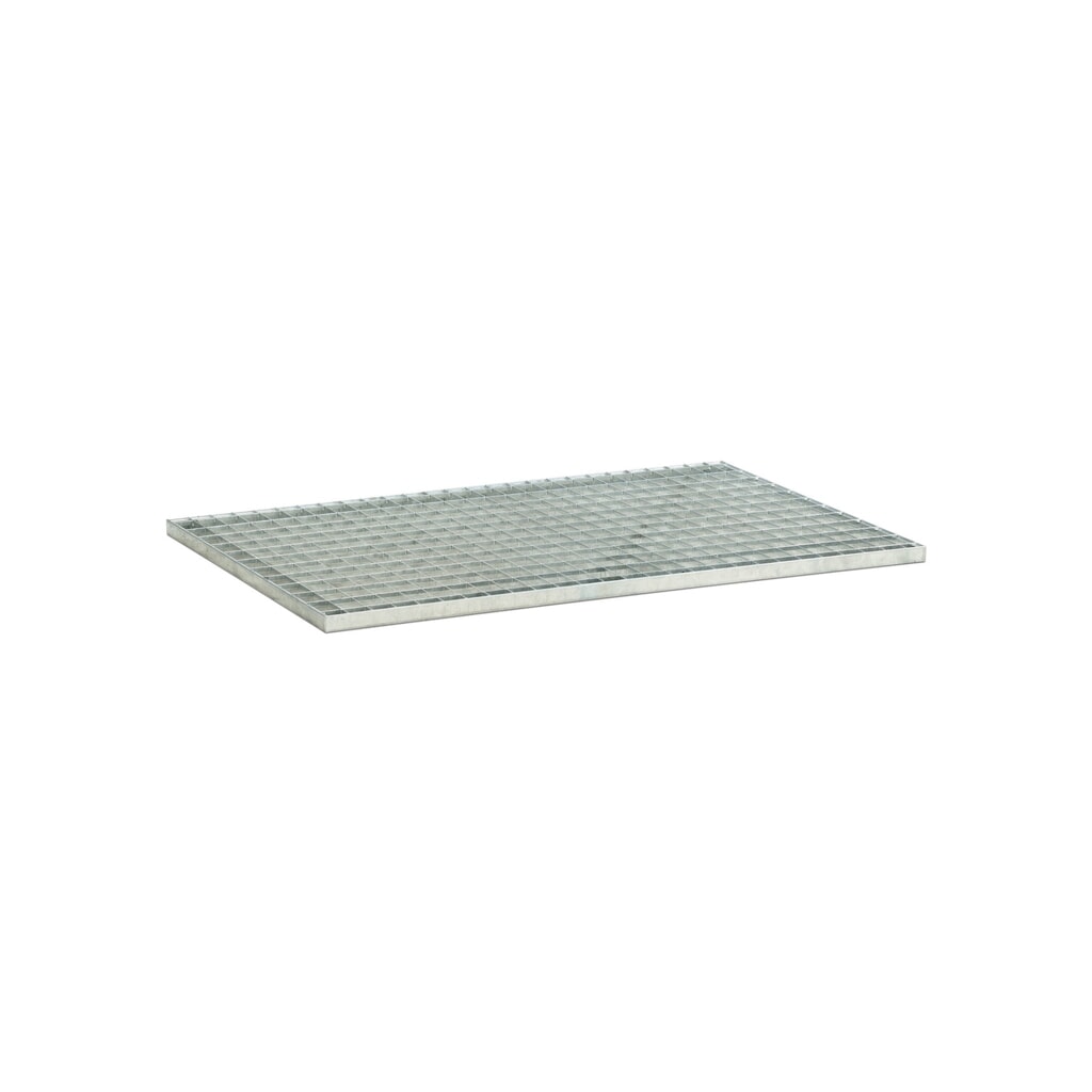 Produktabbildung: Stahl-Gitterrost für CEMO Palettenauffangwanne 220/2, 425/4, 425/4e