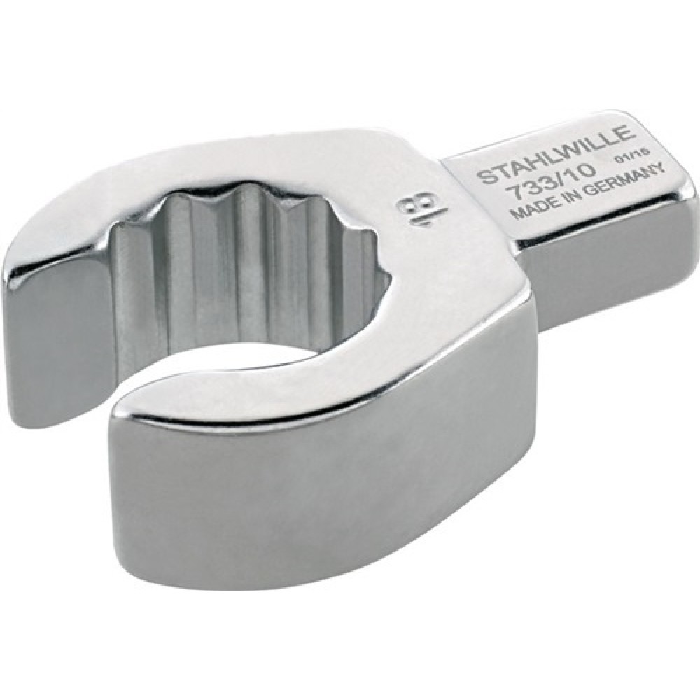 Illustration du produit: Clé polygonale à emmancher 733/10 17 ouverture de clé 17 mm 9 x 12 mm acier alli