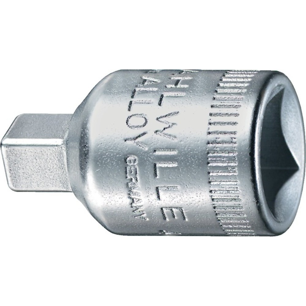 Produktabbildung: STAHLWILLE Reduzierstück 431, Abtriebsvierkant 1/4 ″ Länge 28 mm, Antriebsvierkant 3/8 ″