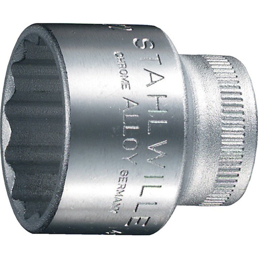 Produktabbildung: STAHLWILLE Steckschlüsseleinsatz 45 3/8 Zoll 12-kant SW 10mm L.27mm