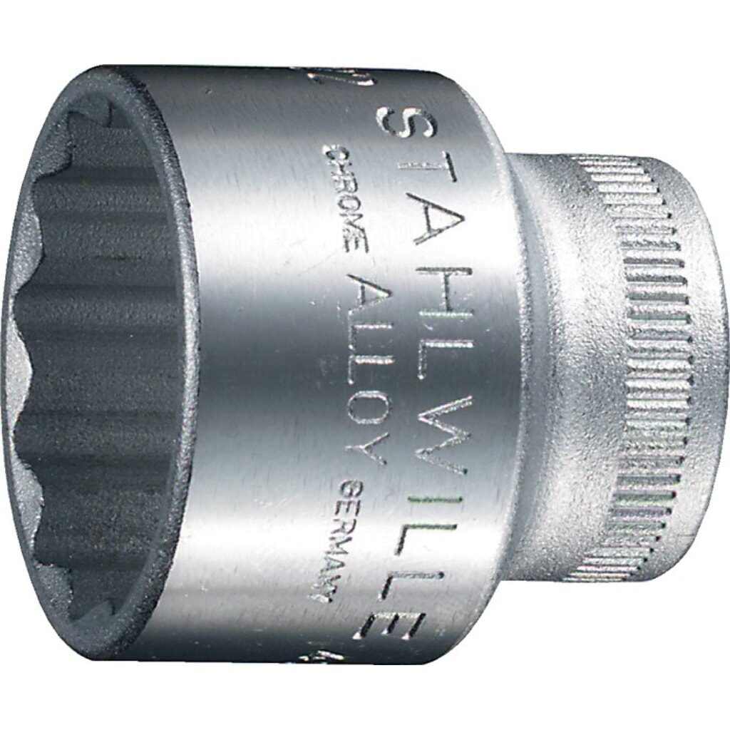 Produktabbildung: STAHLWILLE Steckschlüsseleinsatz 45 3/8 Zoll 12-kant SW 13mm L.30mm