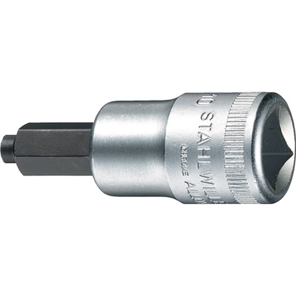 Produktabbildung: Steckschlüsseleinsatz 54 IC 1/2 Zoll Innen-6-kant,m.Zapfen SW 5mm