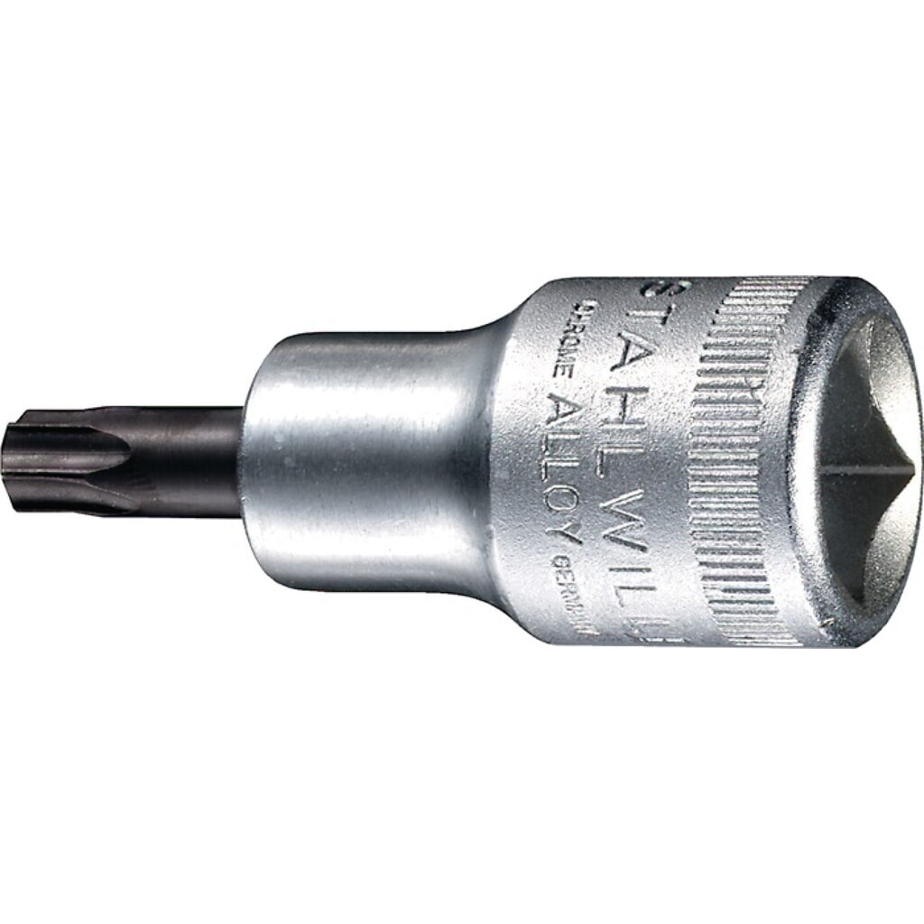 STAHLWILLE Steckschlüsseleinsatz 54 TX 1/2 Zoll TX T30 L.55mm Produktabbildung: STAHLWILLE Steckschlüsseleinsatz 54 TX 1/2 Zoll TX T30 L.55mm