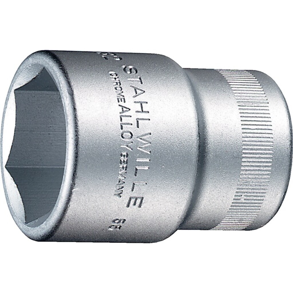 STAHLWILLE Steckschlüsseleinsatz 55 3/4 Zoll 6-kant SW 19mm L.50mm Produktabbildung: STAHLWILLE Steckschlüsseleinsatz 55 3/4 Zoll 6-kant SW 19mm L.50mm
